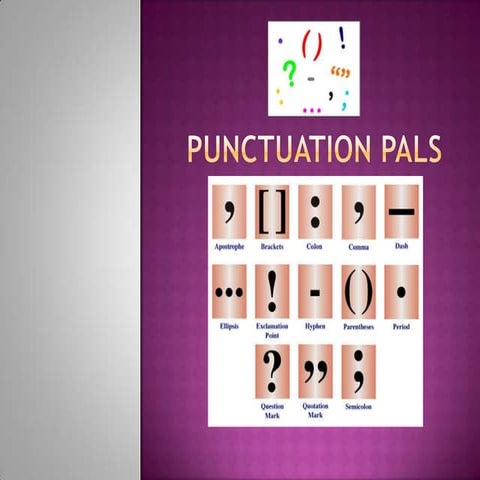 Punctuation pals