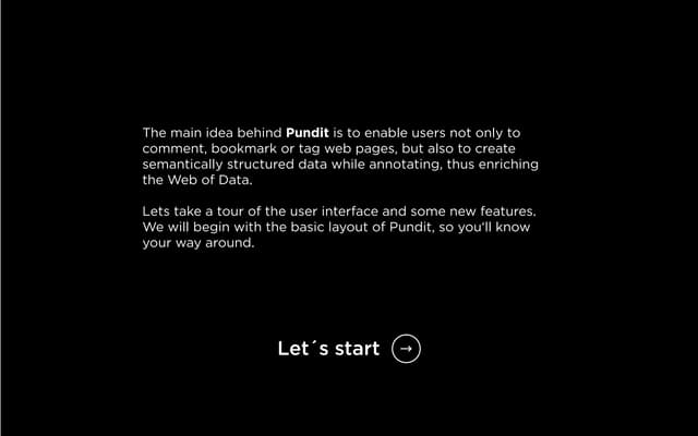 Pundit interactive, DM2E Pundit UI/...