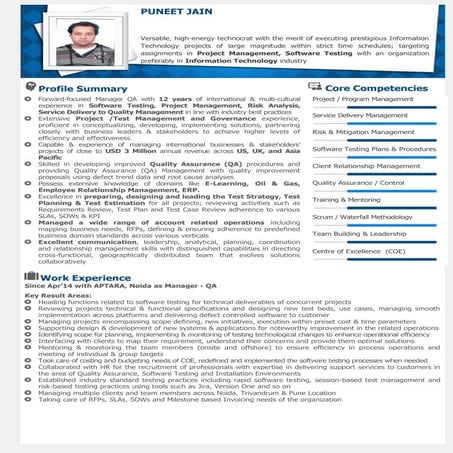 Puneet Jain - Profile