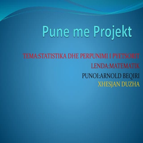 Pune me projekt statistika