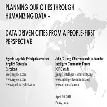 Data Driven Cities