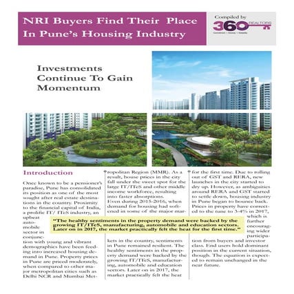 NRI Buyers Find Their Place In Pune's Housing Industry