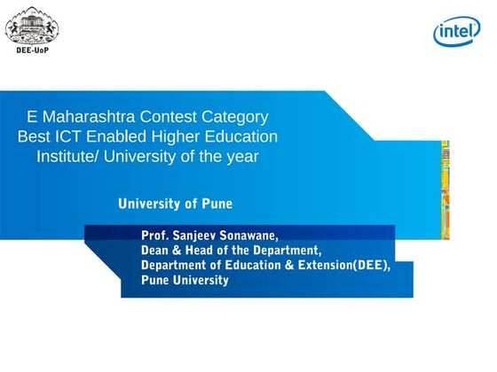 Pune university e maharashtra contest final