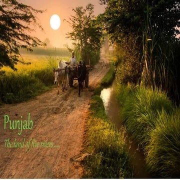 Punjab The Land of rivers | PPTX