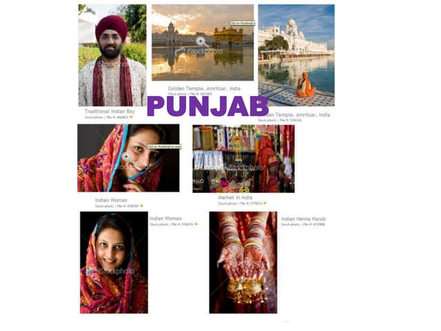 Punjab : a state presentation