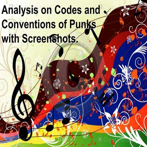 Punks codes and conventions | PPTX