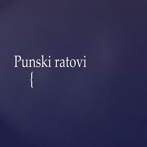 Punski ratovi