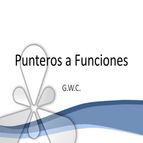 Punteros a Funciones en C