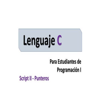 Punteros presentacion