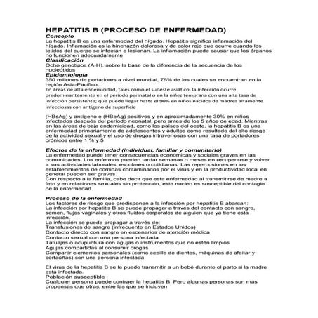 Virus Hepatitis B (esquema de vacunación mexicano) | PPTX
