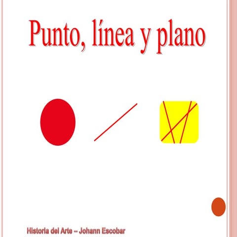 Punto línea plano johann escobar