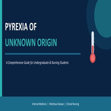 Pyrexia Of Unknown Origin (PUO) | PPT