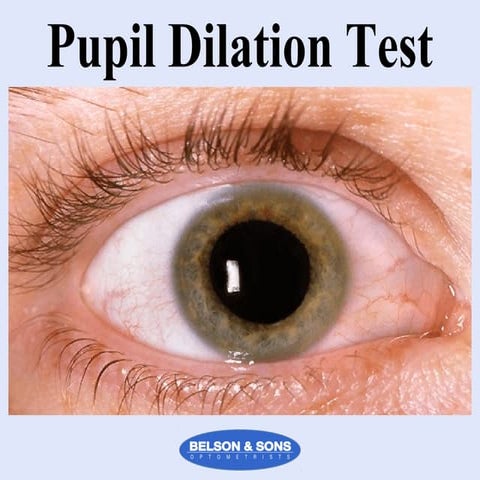 Pupil Dilation Test