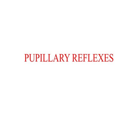PUPILLARY REFLEXES.pptx