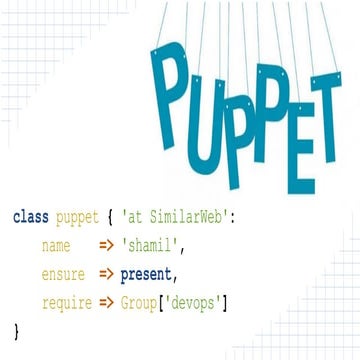 Puppet DSL gotchas, and understandiing Roles & Profiles pattern