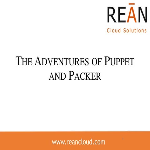 PuppetCamp Nj 2015- Puppet/packer presentation
