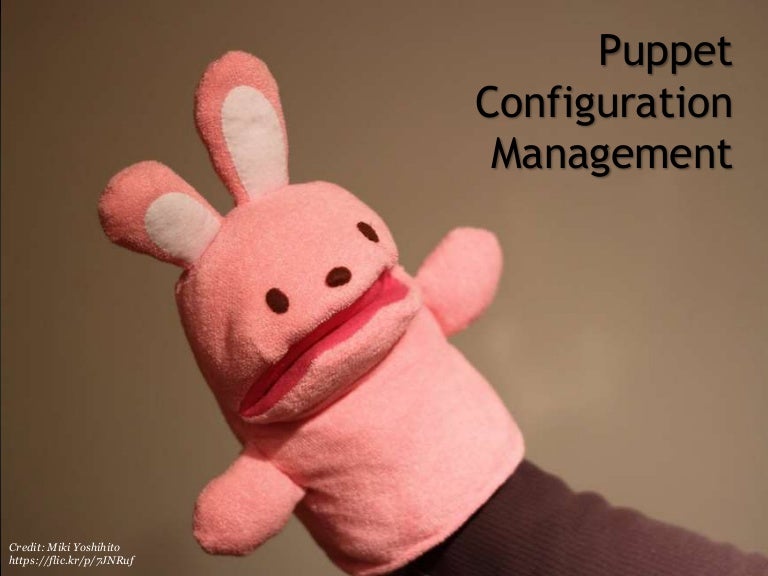 Puppet configuration management