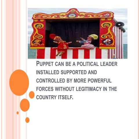 Puppets, LCD, specimen as educational media 