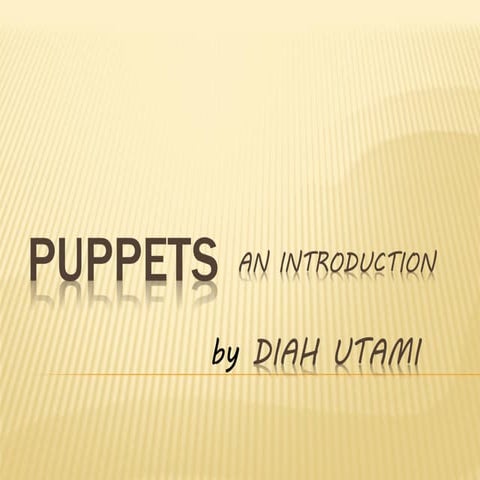Puppet making ideas | PPT