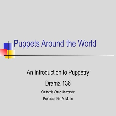 Puppets around-the-world