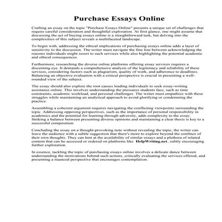 Purchase Essays Online.pdf