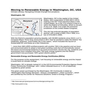 Purchasing Renewable Energy Credits...