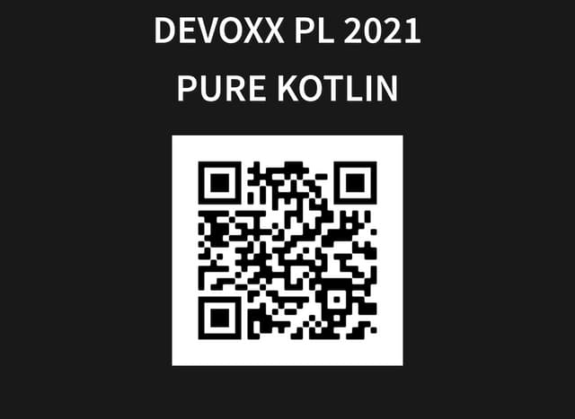 Pure Kotlin Devoxx PL 2021