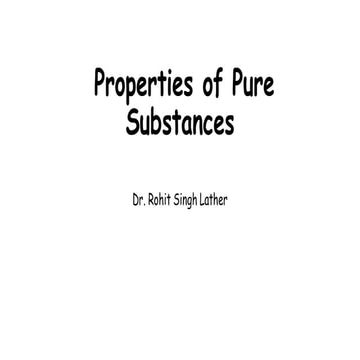 Pure substances 