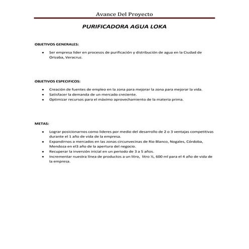 Purificadora agua loka