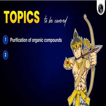 Purification And Analysis Of Organic Compounds 01 : Class Notes ...