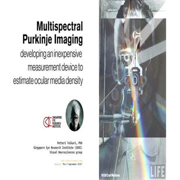  Multispectral Purkinje Imaging