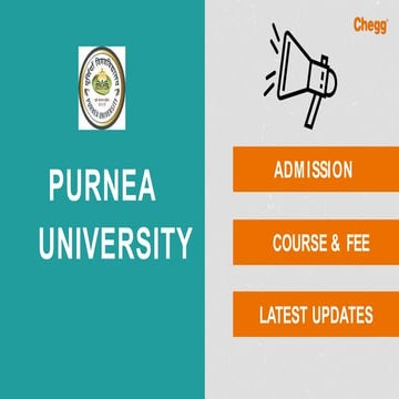 Purnea university   [pu], purnea
