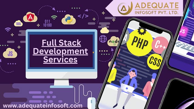A Full Stack developer orchestrates the symphony of technology.