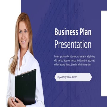 Purple Modern Minimalist Business Plan Presentation.pptx