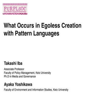 “What Occurs in Egoless Creation wi...