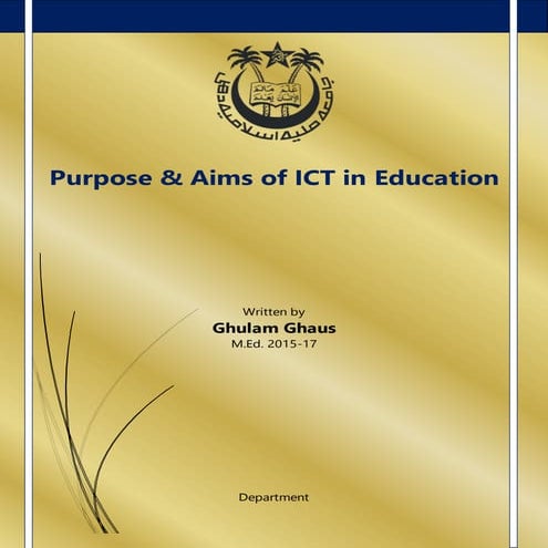 Aims of ICT in Education