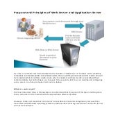 Purpose and principles of web server and application server | PDF | Web ...