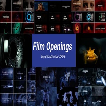 Title Sequence Techniques | PPTX
