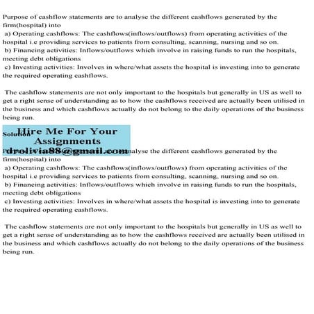 Purpose of cashflow statements are to analyse the different cashflow.pdf