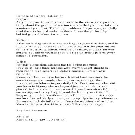General studies | DOCX