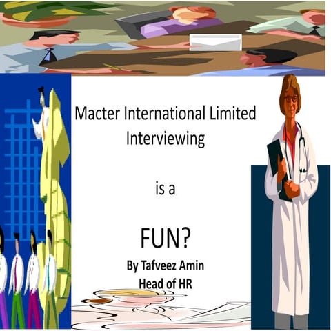 Interviewing is Fun | PPTX