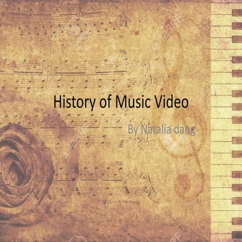 History of music video