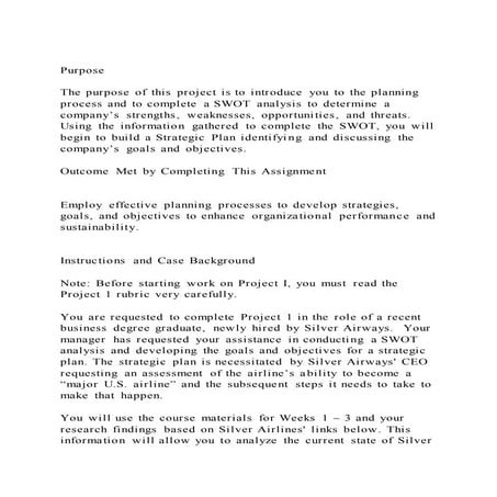 Purpose  the purpose of this project is to introduce you to th