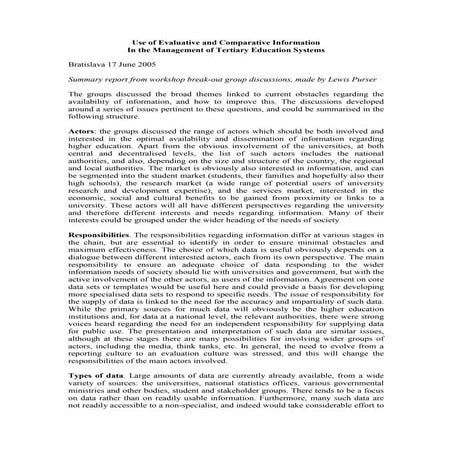 Purser report 2005 | PDF