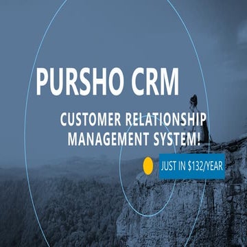 PURSHO CRM PRO Customer Relationship Management System