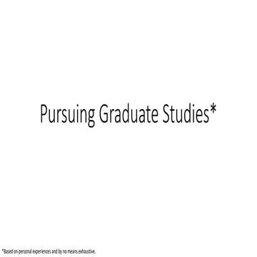 Pursuing Graduate Studies.pptx