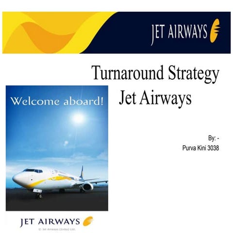 jet airways (Turnaround Strategy of Jet Airways) strategic management
