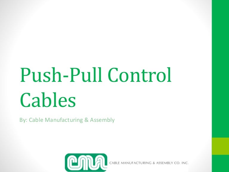 PushPull Control Cables