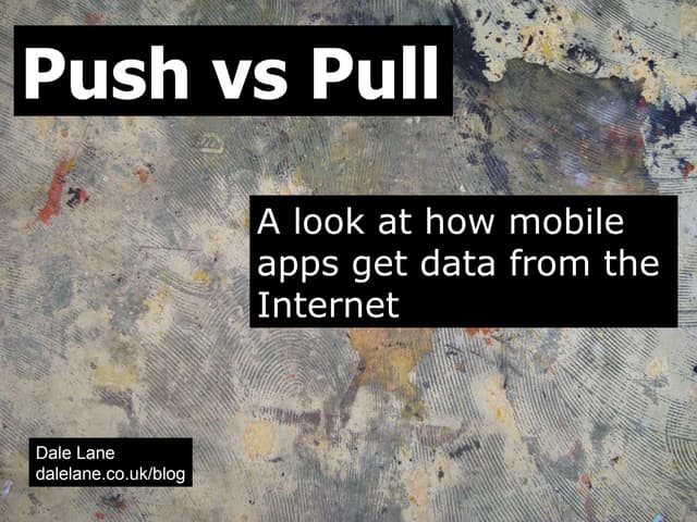 Pushing, pulling or leaving the door open