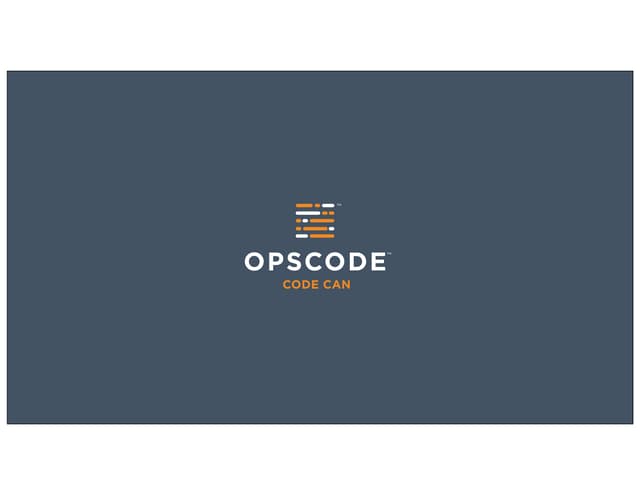 Push jobs: an orchestration building block for private Chef